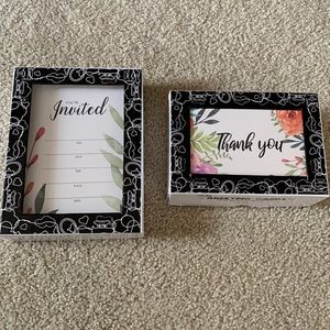 Foliage You’re Invited Invitations and Thank You Cards🌸 - Brand New